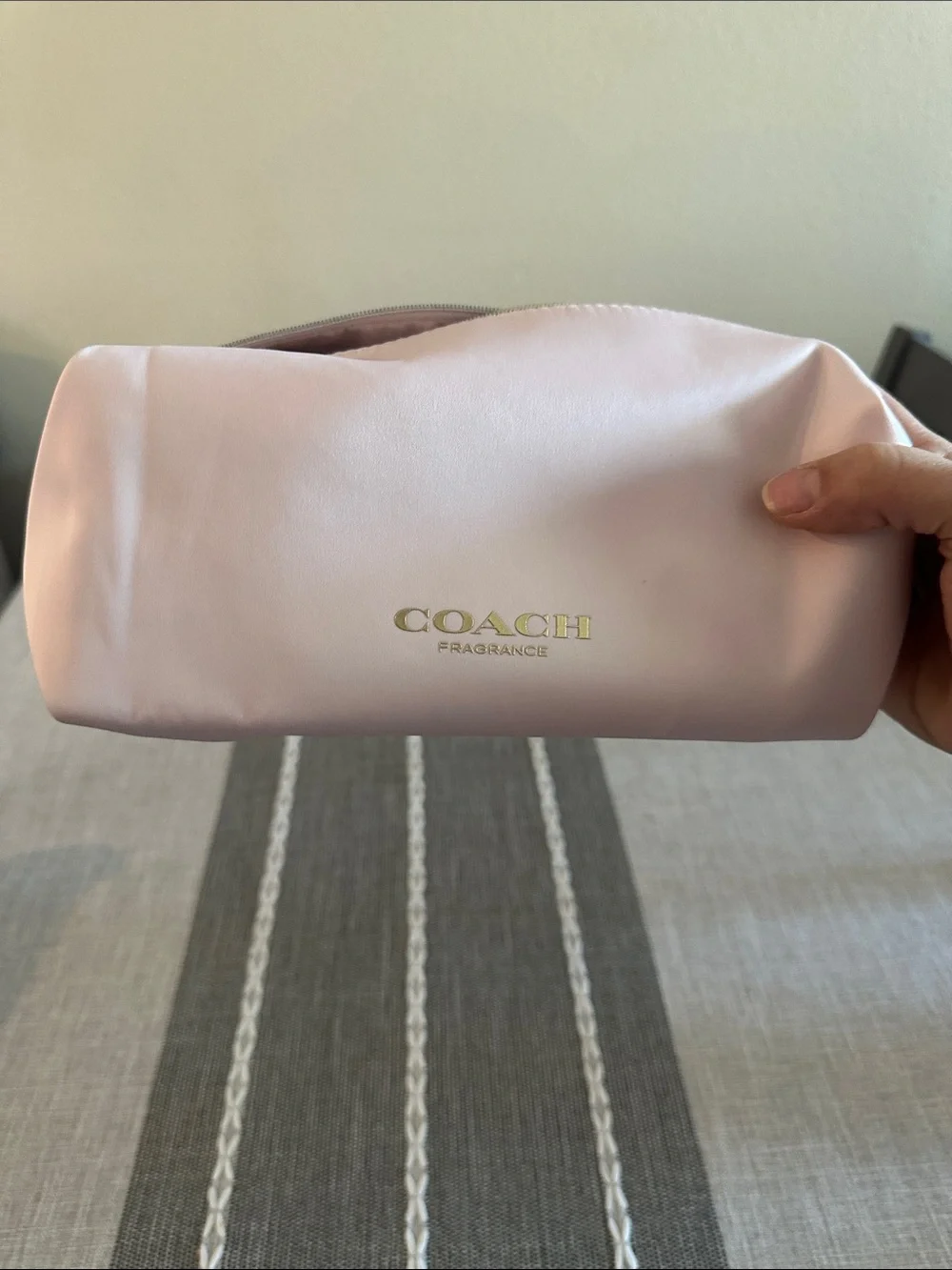 Coach cosmetic pouch